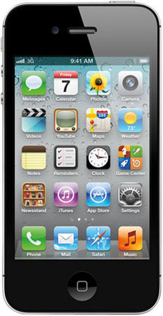Смартфон APPLE iPhone 4S 16GB Black - Тольятти