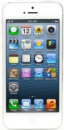 Смартфон Apple iPhone 5 32Gb White & Silver - Тольятти