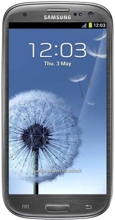 Смартфон Samsung Galaxy S3 GT-I9300 16Gb Titanium grey - Тольятти